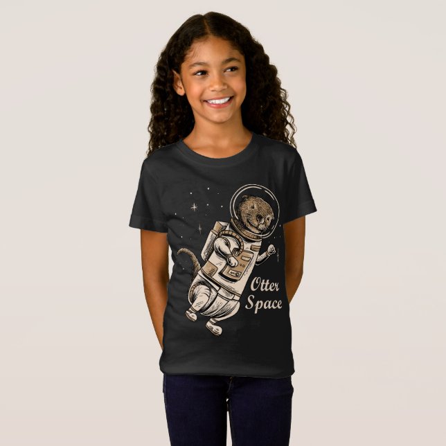 Sperren Sie Otter-Shirt für niedliche T-Shirt (Vorne ganz)