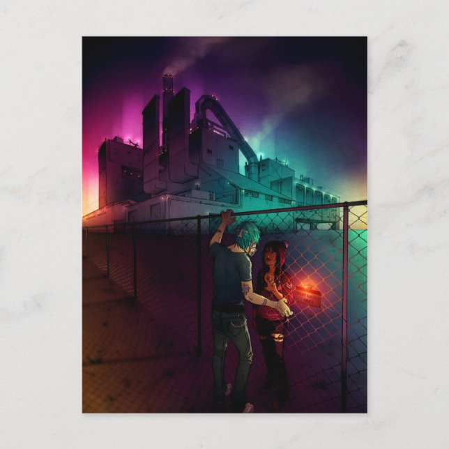 Sperrgebiet Postkarte (Vorderseite)