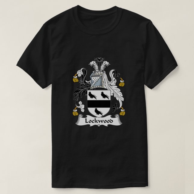 Sperrholzmatte für Waffen - Familienwappen Shirt E (Design vorne)
