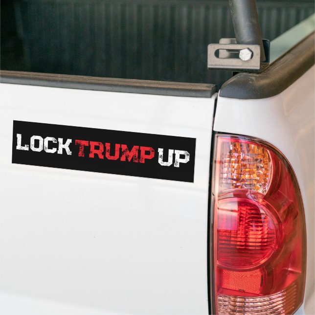 Sperrt Trump ein Politisch Autoaufkleber (Auf Lkw)