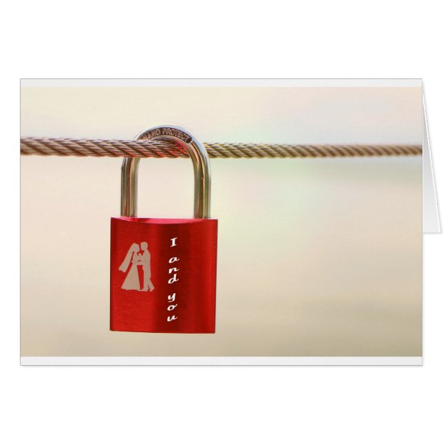 Sperrung der Liebe (Vorderseite (Horizontal))