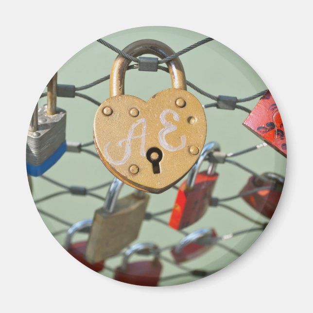 Sperrung der Liebe Magnet (Vorne)