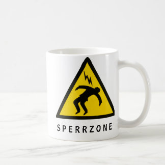 SPERRZONE KAFFEETASSE