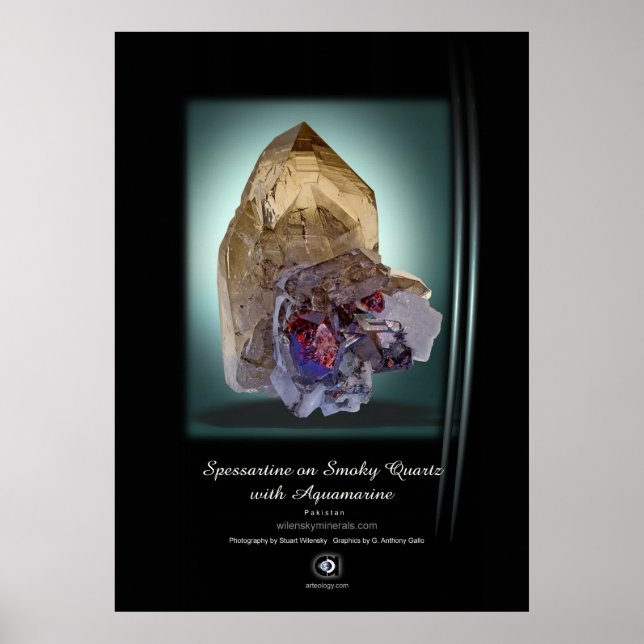 SPESSARTINE RAOKY QUARTZ POSTER (Vorne)