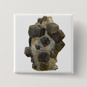 Spessartite in der Matrix Button