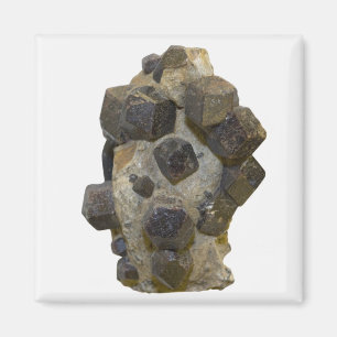 Spessartite in der Matrix Magnet