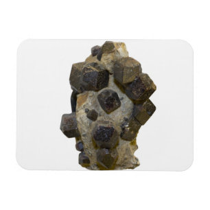 Spessartite in der Matrix Magnet