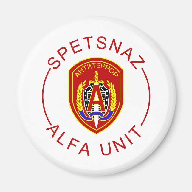 Spetsnaz Alpha Magnet (Vorne)