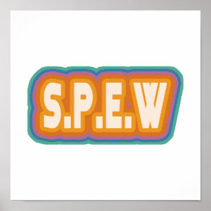 SPEW-Gesellschaft für die Werbeaktion des Elfische Poster