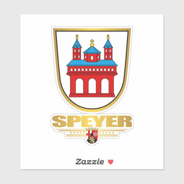 Speyer Aufkleber (Blatt)