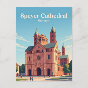 Speyerer Dom Deutschland Postkarte
