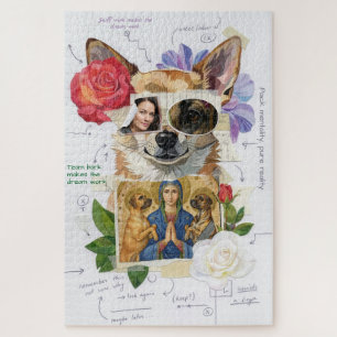 Spezial Collage Chihuahua Kunst individuelle Nachr