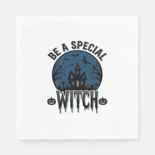 Spezial-Hexen-Halloween-Vintage-Gravur-Design_1 Serviette