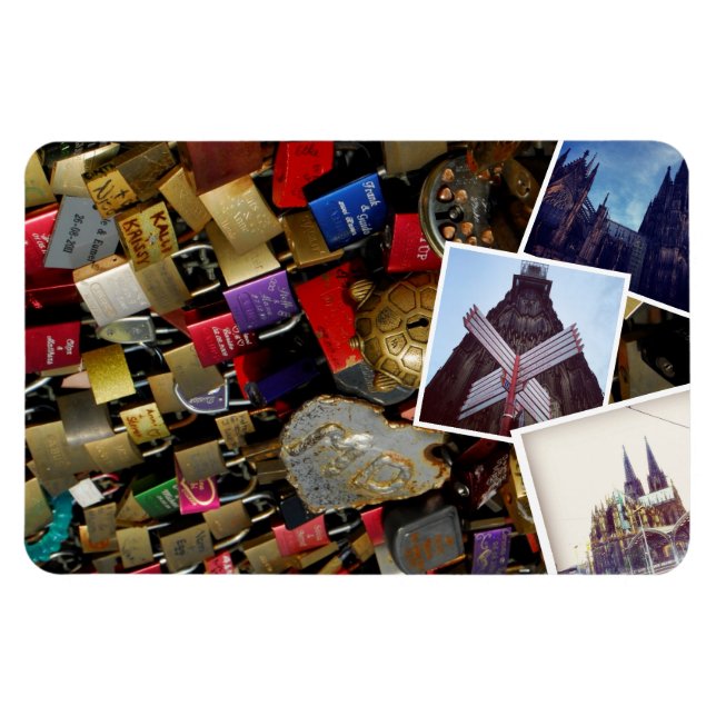 Spezial Kölner Geschenk  Magnet (Horizontal)