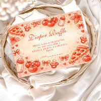 Spezial-Lieferung Pizza Baby Shower Windel-Raffle
