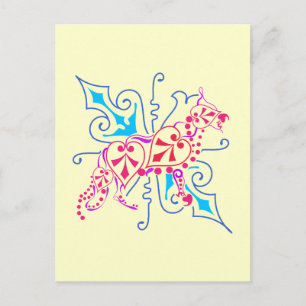 Spezial Schäferhund Postkarte