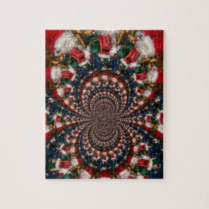 Spezial-Weihnachts-Santa-Kaleidoskop-Design