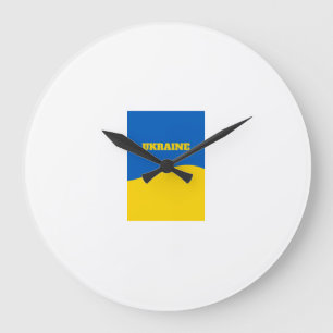 Spezialbecher aus der Ukraine für das Zuhause Große Wanduhr