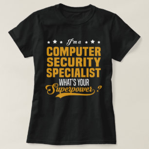 Spezialist für Computersicherheit T-Shirt