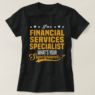 Spezialist für Finanzdienstleistungen T-Shirt