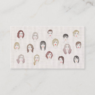 Spezialist für Haarfarbe Visitenkarte