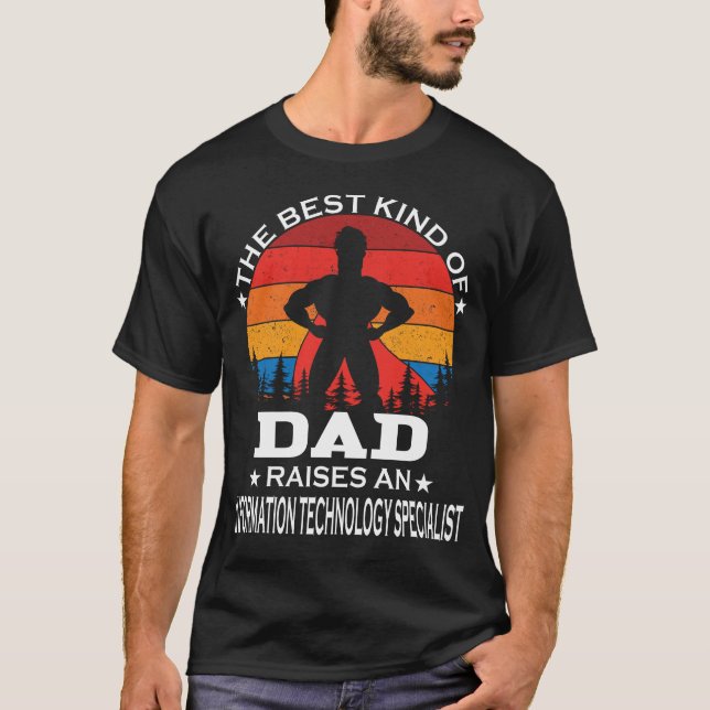 Spezialist für Informationstechnologie - Bester Va T-Shirt (Vorderseite)