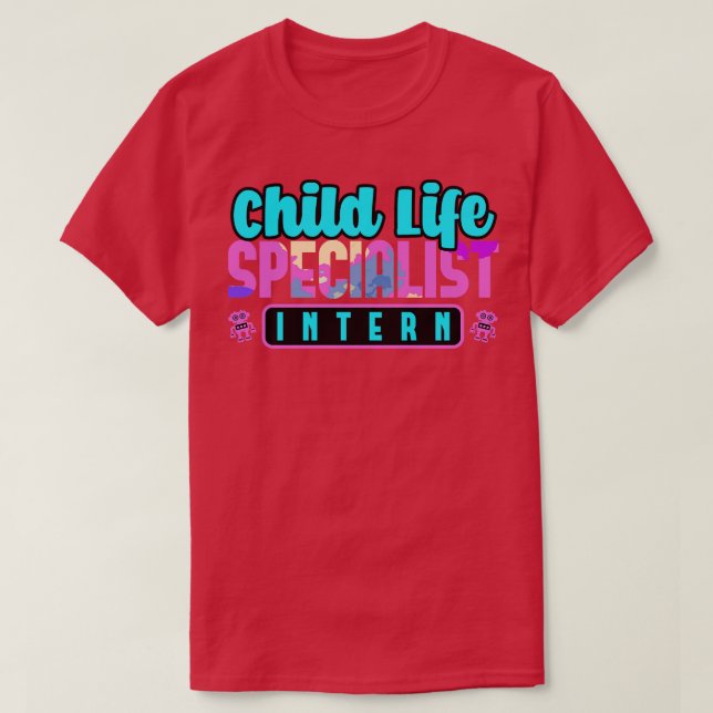 Spezialist für Kinderleben T-Shirt (Design vorne)