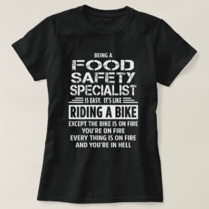 Spezialist für Lebensmittelsicherheit T-Shirt