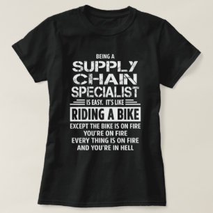 Spezialist für Lieferkette T-Shirt