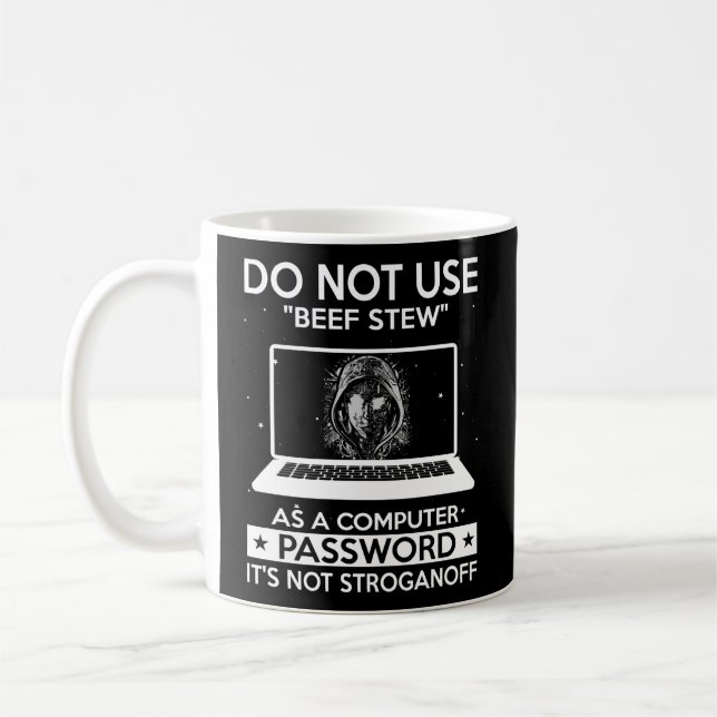 Spezialist für Netzsicherheit und Durchdringungste Kaffeetasse (Links)