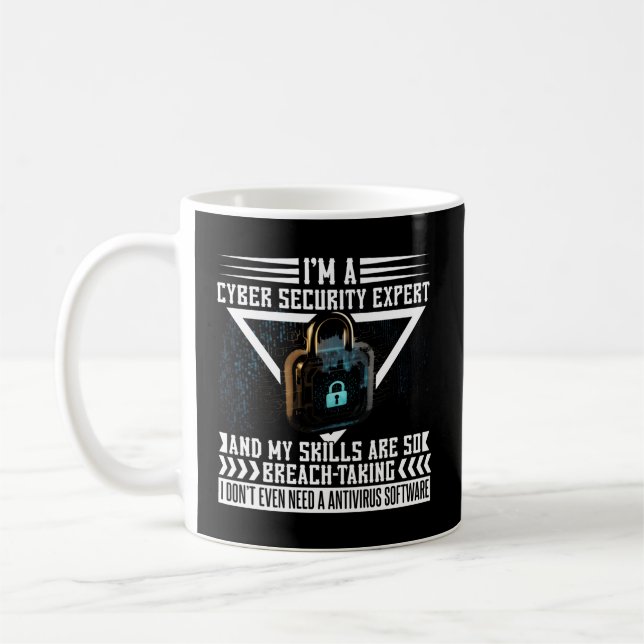 Spezialist für Netzsicherheit und Durchdringungste Kaffeetasse (Links)