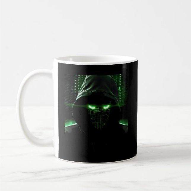 Spezialist für Netzsicherheit und Durchdringungste Kaffeetasse (Links)
