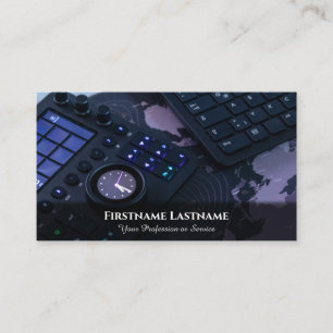 Spezialist für visuelle Effekte in der Digitaltech Visitenkarte