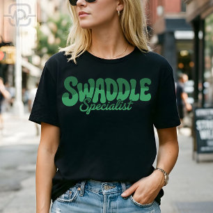 Spezialist für Wickeln Retro NICU Krankenschwester T-Shirt