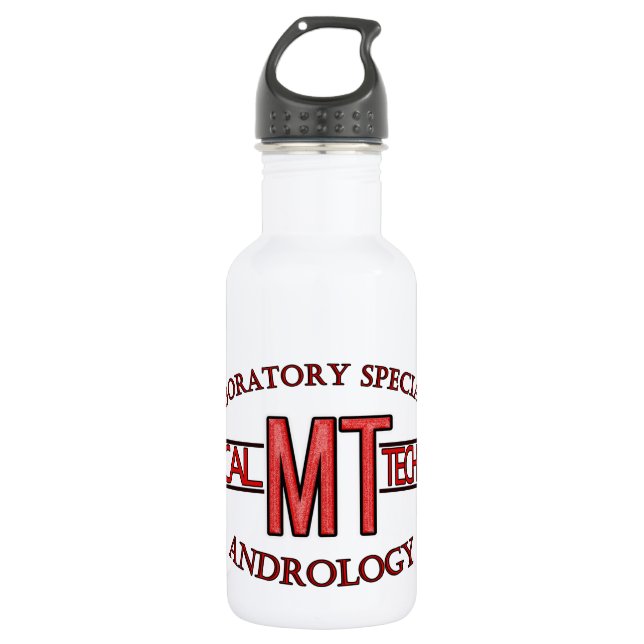 SPEZIALIST LABRADOR MT ANDROLOGISCHE MEDIZINTECHNO EDELSTAHLFLASCHE (Vorderseite)
