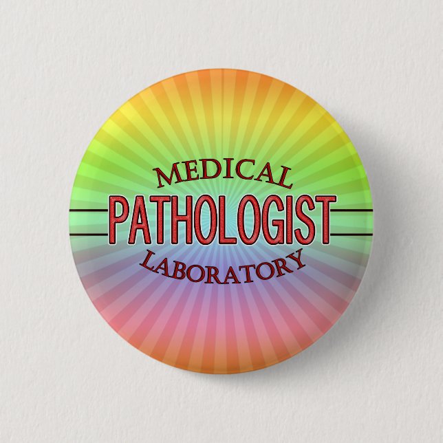 SPEZIALIST PATHOLOGISTIN MEDIZINISCHES LABOR BUTTON (Vorderseite)