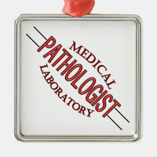 SPEZIALIST PATHOLOGISTIN MEDIZINISCHES LABOR ORNAMENT AUS METALL