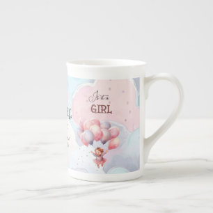 Spezialität für das Baby Gender Prozellantasse
