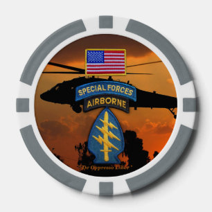 Spezialkräfte Grünbären sf sfg Veteranen Pokerchips