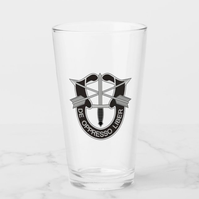 Spezialkräfte SF De Oppresso Liber Glas (Vorderseite)