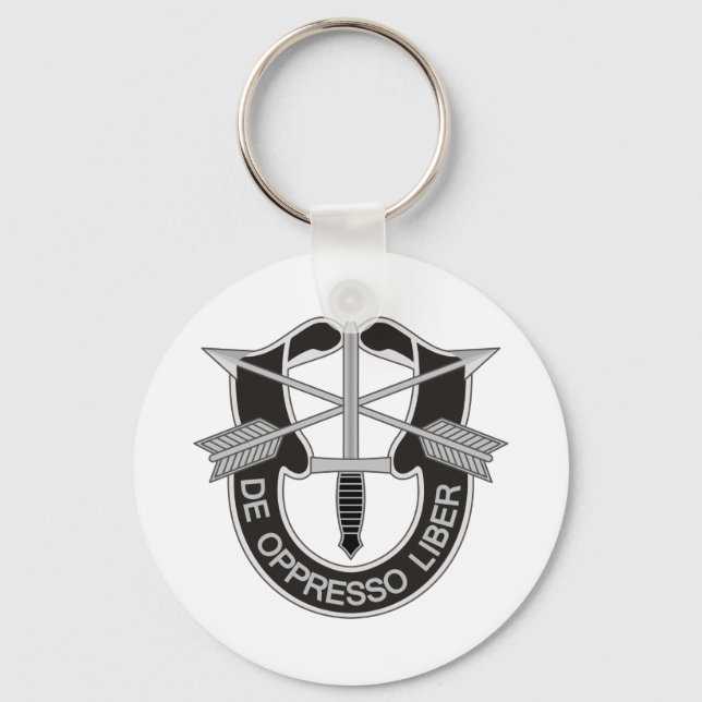 Spezialkräfte SF De Oppresso Liber Schlüsselanhänger (Vorderseite)