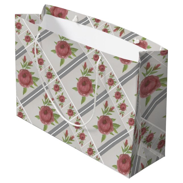 Spezialverpackung Große Geschenktüte (Rückseite Schrägansicht)