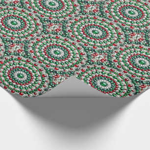 Spezialverpackung mit italienischen Farben Geschenkpapier