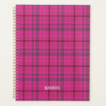 Speziell für Preppy Pink und lila kariertes Tartan