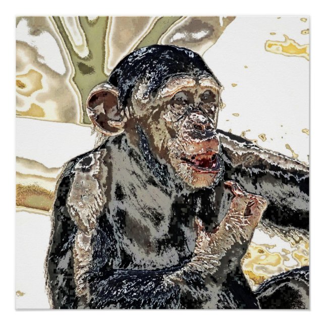 speziell für Sie - Chimp 721-1 Poster (Vorderseite)
