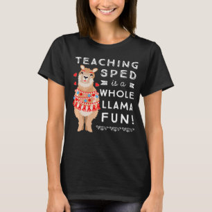 Spezielle Bildung Lehrer Unterricht SPED gesamtes T-Shirt