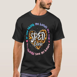 Spezielle Bildung Leopard Crew T-Shirt