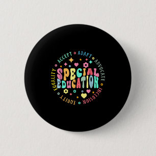 Spezielle Bildung Squad Dream Team Sped Teacher Ki Button