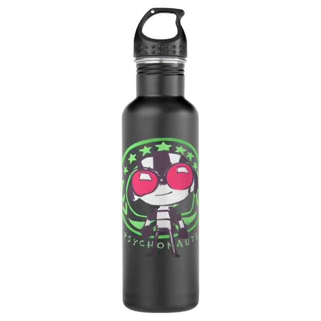 Spezielle derzeitige Psychonauten 2 Psychonaut Raz Edelstahlflasche (Vorderseite)