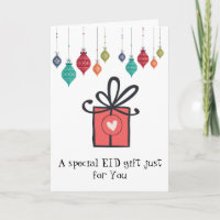 Spezielle Eid Geschenkkarte